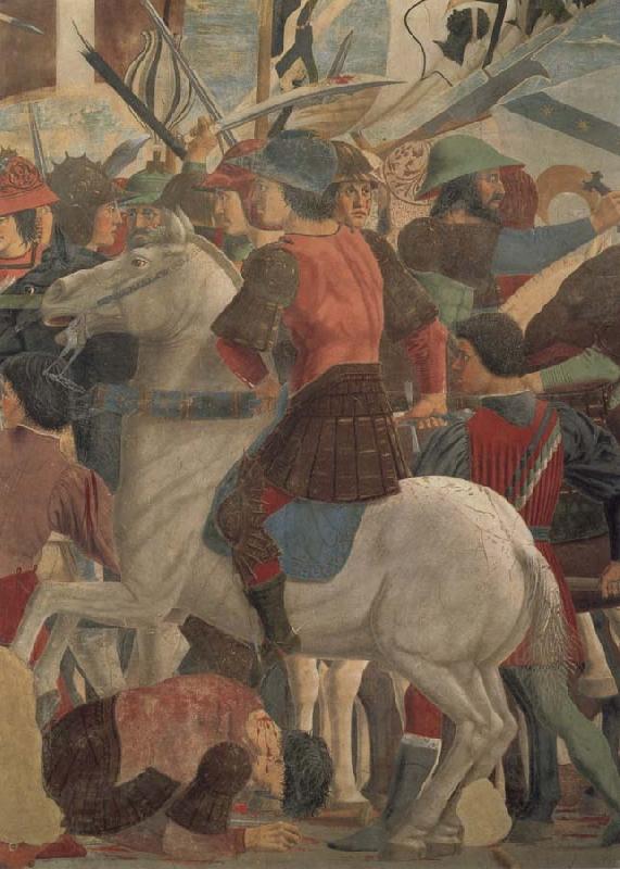 Piero della Francesca The battle between Heraklius and Chosroes oil painting picture